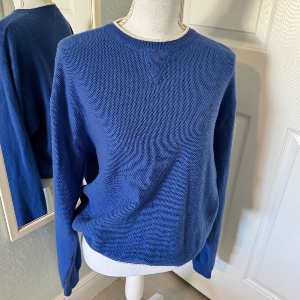 Peter Millar Cashmere Sweater Sz Med
